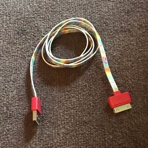 Tie Dye IPad Charger with USB Port